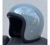 Open Face Motorcycle Jet Helmet Scooter Helmet ECE Approved Simple Style 3/4 Vintage Motorcycle Helmet Four Seasons Various Styles G,3XL63~64