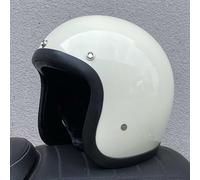 Open Face Motorcycle Jet Helmet Scooter Helmet ECE Approved Simple Style 3/4 Vintage Motorcycle Helmet Four Seasons Various Styles E,M55~56