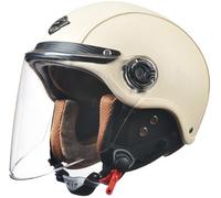 Open Face Retro Motorcycle Helmet Motorbike Jet Helmet DOT/ECE Approved Open Face Crash Chopper Cruiser Half Poilt Motorcycle Helmet with Dual Visor for Adult Men Women 2,one size(55-60cm)