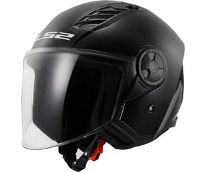 Open Faced Motorcycle Helmet. LS2 Airflow II ECE 22.06