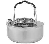 Open Fire Kettle, Outdoor Tea Kettle, Stainless Steel Coffee Pot for Backpack, Stable Camp, Outdoor Oven Accessories with Large Capacity for Fishing, Picnic