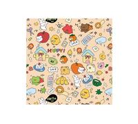 Open Flat Makeup Bag Makeup Bag Made of Self-Adhesive Fabric, Makeup Storage Organiser, Self-Adhesive Cloth for Women, Camera Screen Protector, Screen Cleaning Cloth for Eyes, multicoloured, L, See