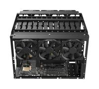 Open Frame Computer Case, Open Frame PC Case,Computer Case PC Frame - Stackable Crypto Coin Mining Accessories, Shelf Stand, Bank