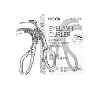 Open-Frame Lash Curler - Comfort Grip, Wide Opening Design | Long-Lasting 24 Hour Curl Perfect for Sensitive Eyes Short Lashes Natural Look Beauty Tool Ideal for Women Girls Stocking Stuffer
