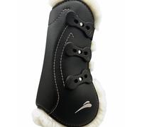 Open front boots for horses with fur eQuick Glam Fluffy