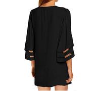 Open Front Cardigans, Shrug Cardigans For Women Short Sleeve, Comfortable Chiffon Bell Sleeve Shrug, Loose Breathable Kimono Cardigan, Lightweight Quick-Drying Beach Cover Up Holiday Travel