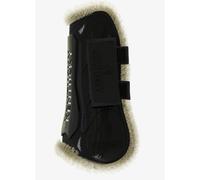 Open front gaiters for horses velcro vegan sheepskin Kentucky