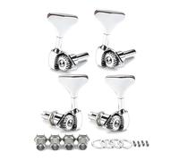 Open Gear Bass Tunings Key Machine Head String Tuners Replacement 4 String Bass Tunings Peg Knob