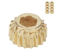 Open Gear Guitar Tuners 12Pcs / 9Pcs | 1:18 Ratio Hex Locking Pegs for Guitar Bass Ukulele | Versatile Replacement Gears with Smooth 18 - Tooth Design (9)