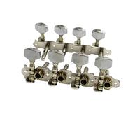 Open Gear Tuning Pegs For 8 String Guitars Square Post With Dual Holes Guitar Tuning Pegs(Style A)