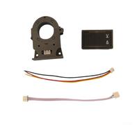 Open Hall Effect Voltmeter Ammeter, Dual Display LED Digital Current Voltage Meter, DC 5-100V Bidirectional Non-Destructive Testing Sensor for Battery Monitor