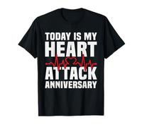 Open Heart Diseases Heart Attack Anniversary Surgery Heart T-Shirt