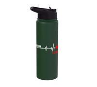 Open Heart Surgery and I'm Back Heart Attack Recovery Stainless Steel Insulated Water Bottle
