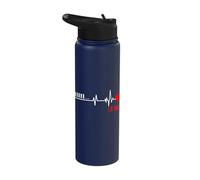 Open Heart Surgery and I'm Back Heart Attack Recovery Stainless Steel Insulated Water Bottle