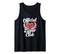 Open Heart Surgery Bypass Official Zipper Club Recovery Tank Top