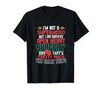Open Heart Surgery Heart Surgery Survivor Valve Implant T-Shirt