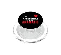 Open Heart Surgery Survivor Bypass Warrior PopSockets PopGrip for MagSafe