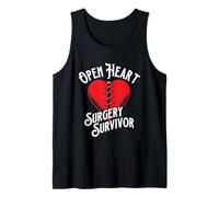 Open Heart Surgery Survivor - Heart Attack Survivor Recovery Tank Top