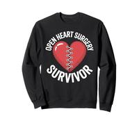 Open Heart Surgery Survivor Recovery Sweatshirt