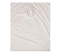 Open Hole Bed Cover Beige Knitted Cotton for Massage and Beauty Salon | Washable, Reusable, Easy Cleaning, Practical Spa Bed Cover for Professional Use
