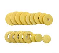 Open Hole Flute Accessory Set 16/17 Replacement For Pads Made from Cork Leather to Enhance Performance (16 open hole Flute)