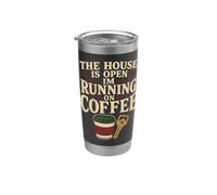 Open House Survival Real Estate Agent Gift Stainless Steel Insulated Tumbler