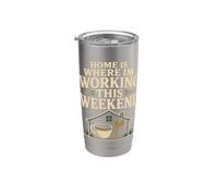 Open House Survival Real Estate Agent Gift Stainless Steel Insulated Tumbler