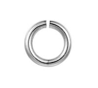 Open Jump Rings 100pcs Stainless Steel Jump Rings, Chainmail Bulk, Single Ring Open Link, Jewelry Making Supplies(1.0MM*7MM)