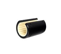 Open Linear Bearing Engineering Plastic self-lubricating Bushing Slider Fiber LM-10OP LM-12OP LM-16-50OP(Gold,J1-LM10 10X19X29mm)