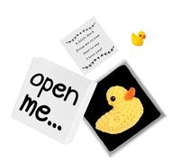 Open Me Gift Box, I Love You Gifts for Her Him, Emotional Support Gift Pocket Hug Matchbox Gifts Valentines Birthday Gifts for Wife Girlfriend, Handmade Resin Cute Stuff Gifts for Women (Duck)
