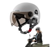 Open Motorcycle Security Hull Scooter Men's Hat Summer Face Authority Protector Adult Calle Cone for Adults