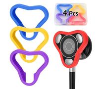 Open Protection Cover Compatible with EKO Core 500 Digital Stethoscope - 4 Pack Protective Case, Shockproof & Durable Cover for EKO Stethoscope, Accessories for EKO Core 500 Digital Stethoscope