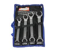 Open ring spanner set 4-piece 17 - 32 mm Hydraulic Brake Line Spanner