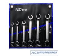 Open Ring Spanner Set 8-19mm, 6 Pieces in Bag BGS 1761
