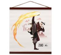 Open Road Brands Avatar: The Last Airbender Zuko Hanging Canvas Banner - Fun Zuko Wall Decor for Home