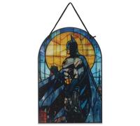 Open Road Brands DC Comics Batman Hanging Acrylic Wall Decor - Superhero Batman Wall Art for Home