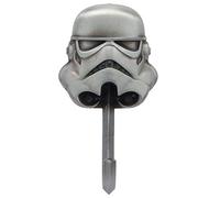Open Road Brands Disney Star Wars Stormtrooper Cast Iron Wall Hook - Star Wars Wall Hook for Coats, Jackets, Keys and More