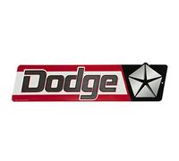 Open Road Brands Dodge Chrysler Embossed Metal Sign - Vintage Dodge Sign for Garage or Man Cave