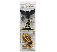 Open Road Brands Harry Potter Cookie Cutters | Featuring Hedwig, the Sorting Hat and the Golden Snitch Cookie Cutters