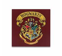 Open Road Brands Harry Potter Hogwarts Crest Metal Sign - Vintage Hogwarts Wall Decor for Home Decorating