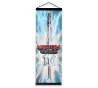 Open Road Brands Mattel Masters of the Universe Hanging Canvas Banner - Iconic He-Man Wall Decor for Bedroom or Game Room