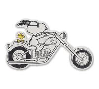 Open Road Brands Peanuts Snoopy on Motorcycle Wood Wall Decor - Fun Snoopy Wall Art for Kids' Bedroom, Play Room or Game Room