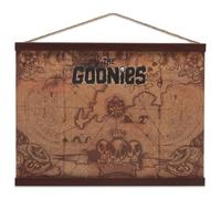 Open Road Brands The Goonies Map Hanging Canvas Banner - Nostalgic Adventure Movie Wall Decor for Home or Office
