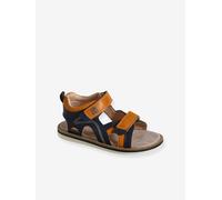 Open Sandals for Children, Designed for Autonomy navy blue