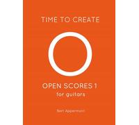 OPEN SCORES 1 for guitars. Set