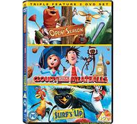 Cloudy with a Chance of Meatballs / Open Season / Surf's Up - DVD - 2010