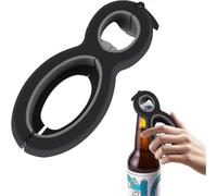 Open Sesame 6-in-1 Tool, 1 Open Sesame Can Opener, 6-in-1 Multi-Function Can Opener with Soft Grip, Open Sesame Tool for Arthritic Hands