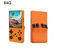 Open Source S600 Game Console 4.0 Inch IPS Screen Portable Pocket Video Player VS Boy 18000 64G, 128G Games 128G64G, Gift R36