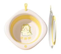 Open Storage Container for Home - Foldable Sturdy Sink | Lanyard Design Bath Basin Wash Bowl Open Shelf Container, Silicone Ice Bath for Daily Face Wash and Hands