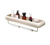 Open Structure Shelf Promotes Ventilation and Drying After Use Helping to Extend the Life of Stored Bath Products (G)